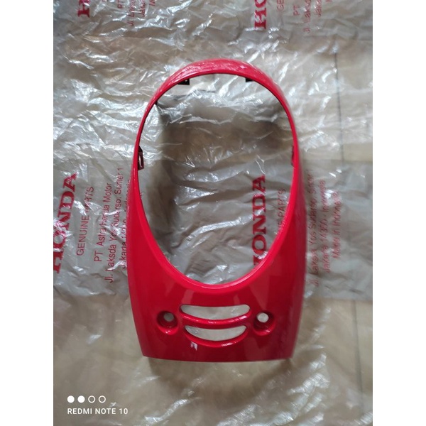 tameng lampu depan scoopy 2013 2016 original merah