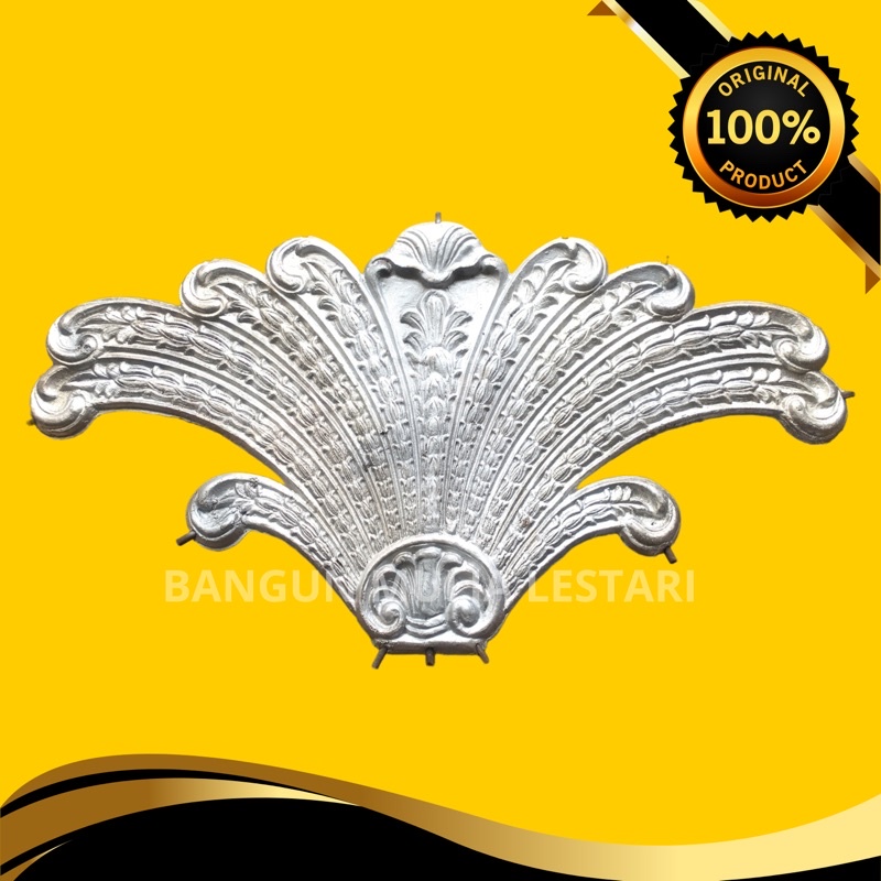 ORNAMEN PAGAR TEMPA ALUMINIUM 100%