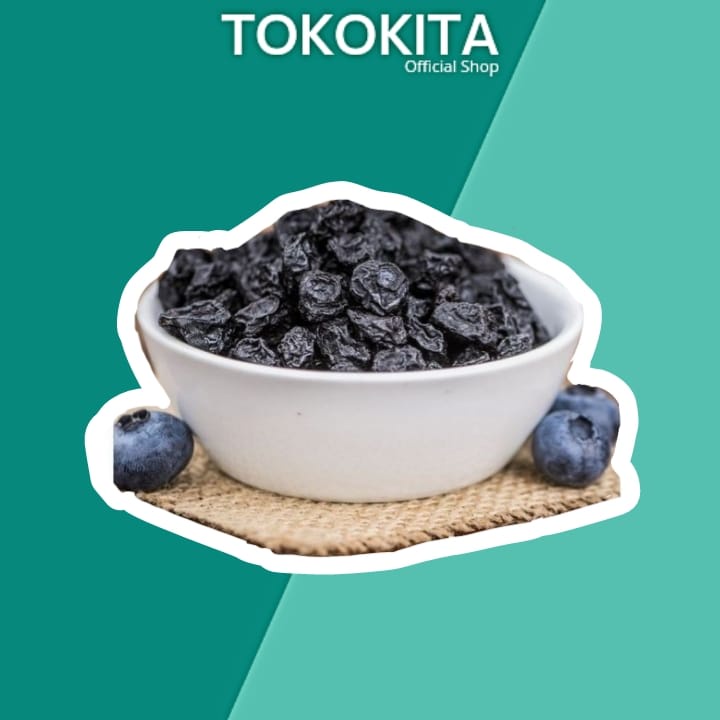 

Dried Blueberry Kaya Antioksidan Buah Blueberry Kering Pure Organik Healthy Food
