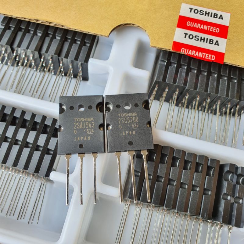 TRANSISTOR TOSHIBA 2SC5200 2SA1943 LOT-524 JAPAN