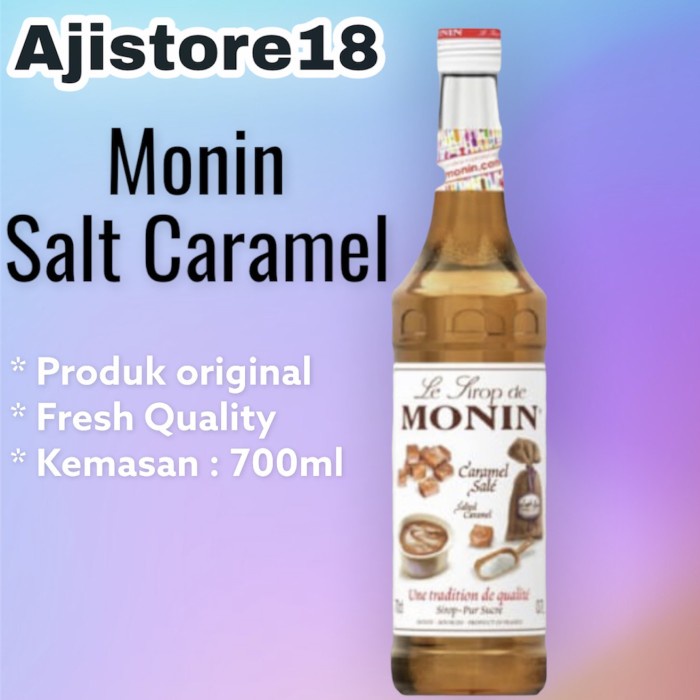 

SYRUP MONIN SALTED CARAMEL 700 ML