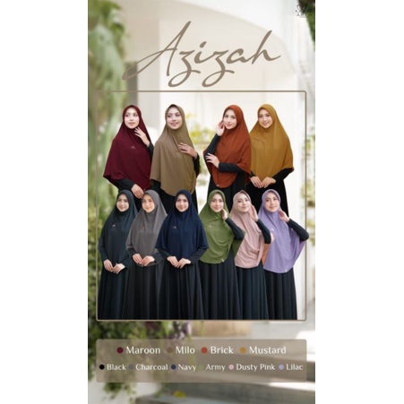 BERGO AZIZAH BY ADEN HIJAB