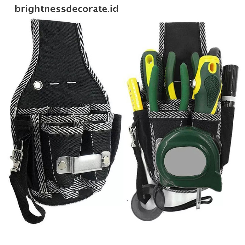 [Birth] Electrician Waist Pocket Tool Belt Kantong Tas Obeng Kit Holder Case Cal  [ID] Baju Kaos Distro Pria Wanita Lengan Panjang [ID]