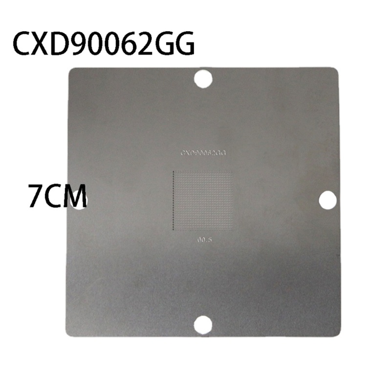 Zzz CXD90061GG CXD90062GG CXD90060GG 0.55mm BGA Rework Reballing Stensil Template Untuk Reparasi Motherboard P5