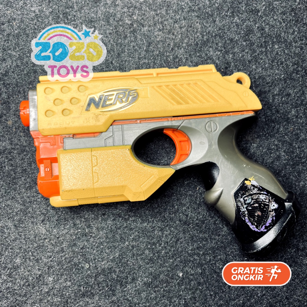 Nerf Scout 1x Mainan Tembakan Bekas Pistol Preloved