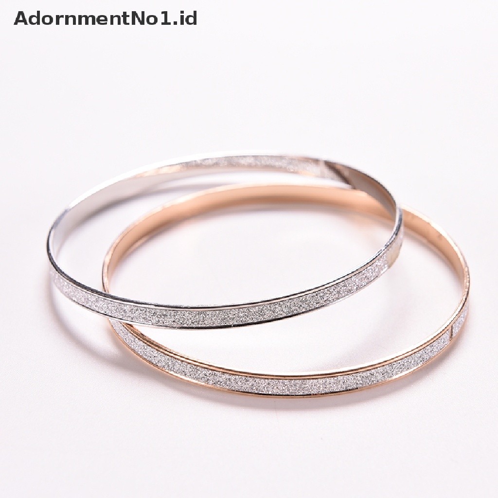 [AdornmentNo1] Wanita Fashion Bangle Wristband Gelang Cuff Bling Lady Hadiah Gelang Bangles [ID]