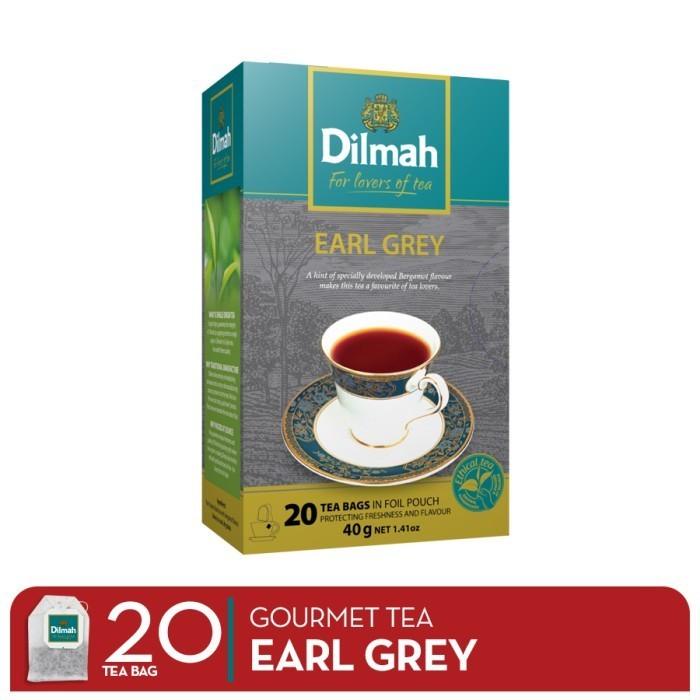 

Dilmah Gourmet Tea Earl Grey Tea 20's Tag Tbag - Teh Celup