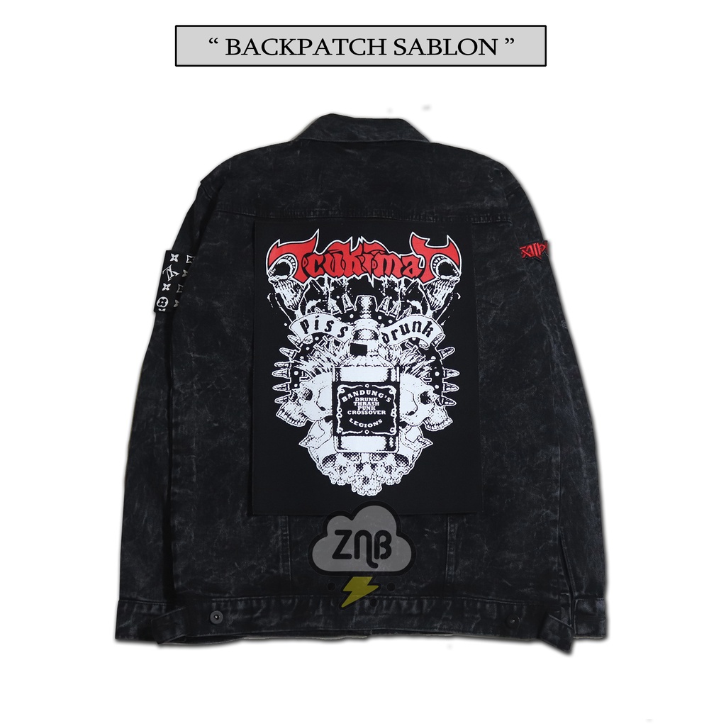 BACK PATCH PATCH SABLON TCUKIMAY BACKPATCH KARAKTER BIG SIZE PREMIUM PATCH BORDIR