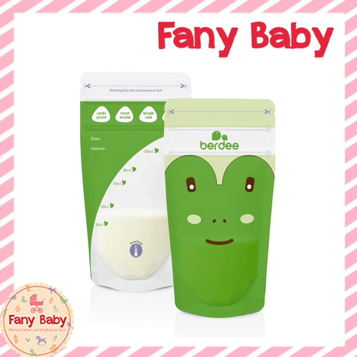 BERDEE BREASTMILK STORAGE BAG 100ML 30PCS