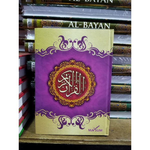 AL QURAN DAN TAJWID MA'SUM A5 SEDANG