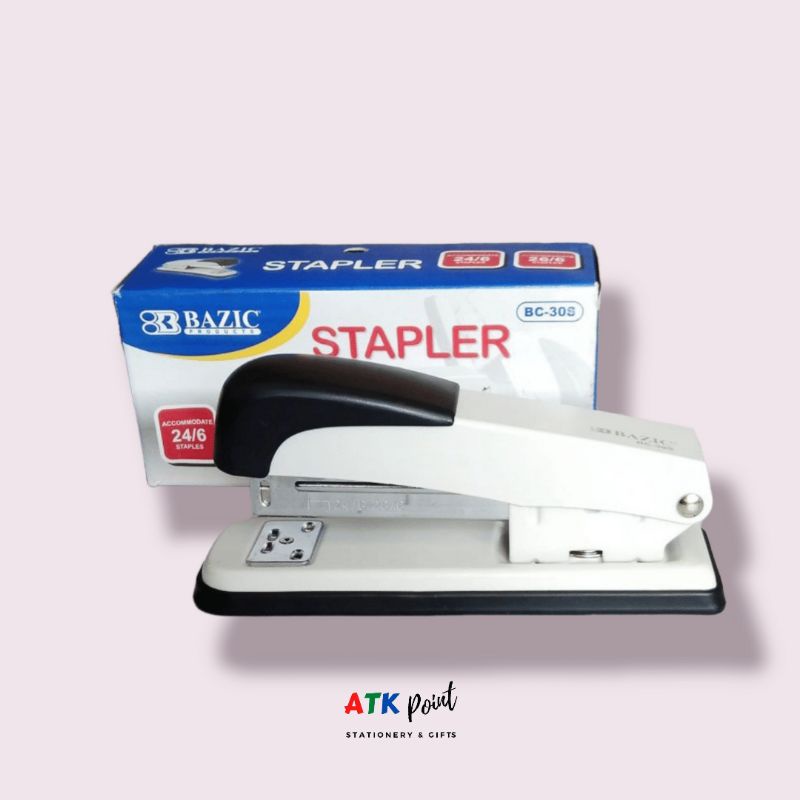 

ATK-POINT| Stapler besar Bazic BC-30S menggunakan isi staples no. 24/6 - 26/6