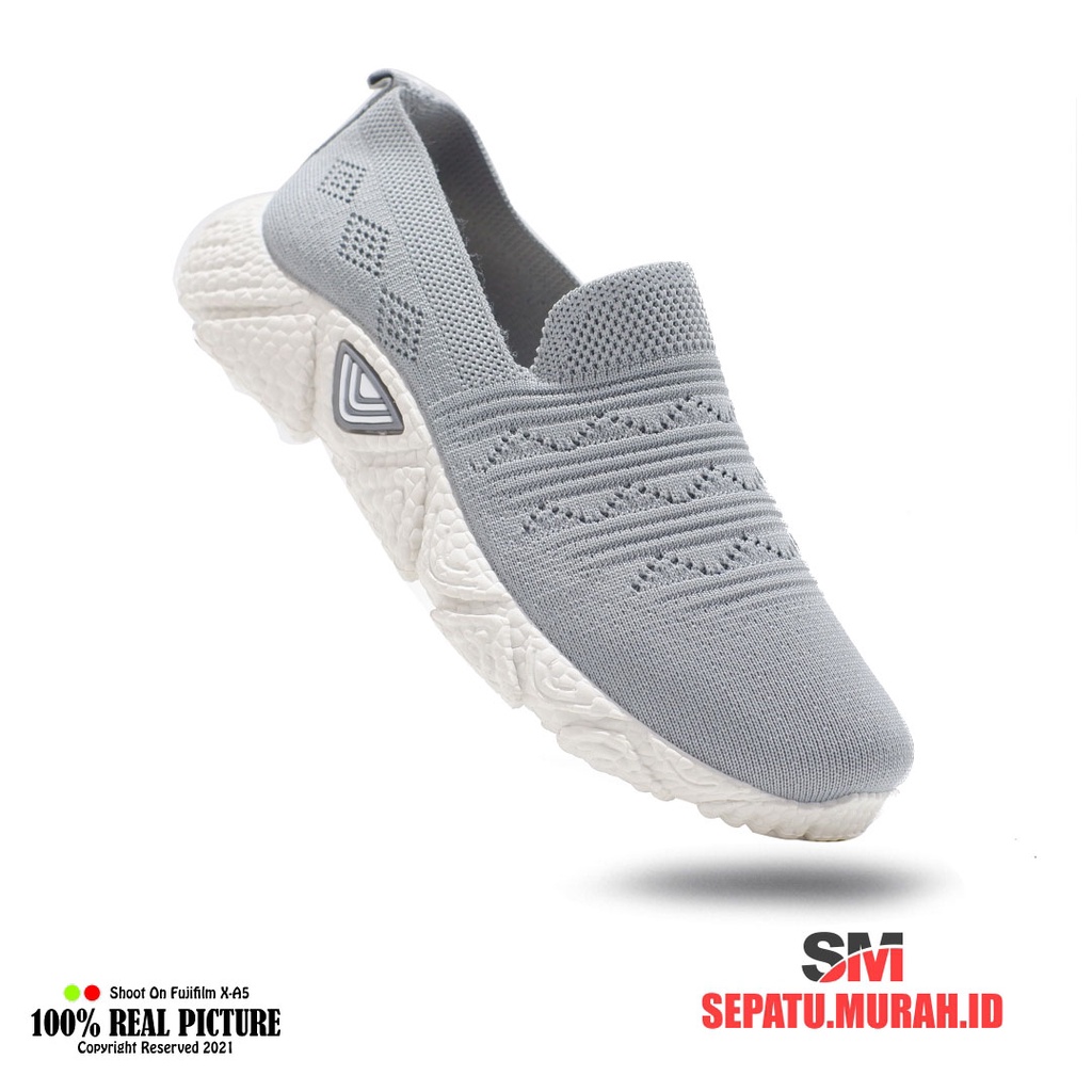 Sepatu wanita sneakers slip on import original tanpa tali selop slipon cewek perempuan dewasa J1 J2 J3 J5 J6 J7 J8 36-40