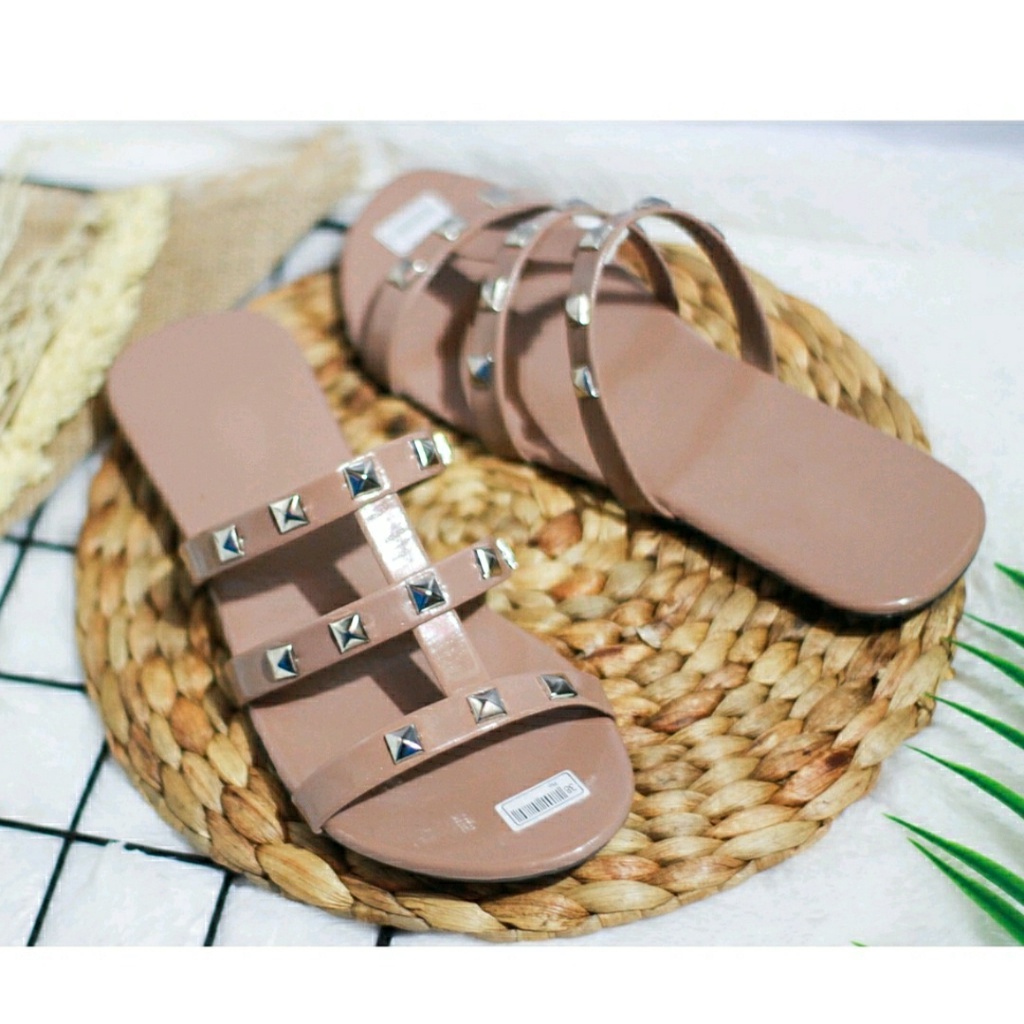 SANDAL FLAT WANITA SISIL UB 08