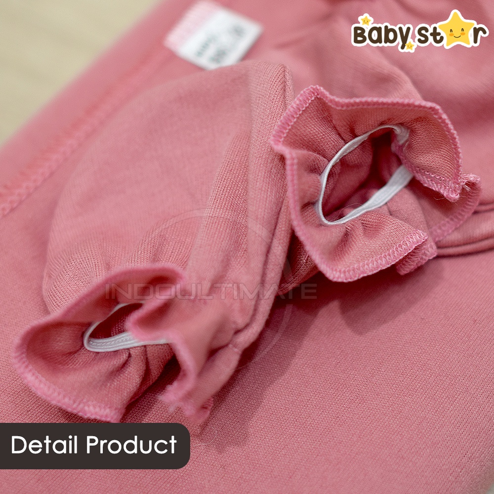 4in1 BABY STAR Bedong Bayi + Topi Kupluk Bayi + Sarung Tangan Kaki Bayi Perlengkapan Bayi Baru Lahir Kain Selimut Bayi Kain Bedongan bayi Alas Tidur Bayi Selimut Tidur Bayi Baby Hat Topi Kuncir Bayi Perlengkapan Baby Newborn Hampers BCS-2287