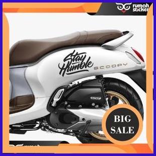 tools n parts STICKER STIKER CUTTING BODY VESPA SCOOPY GENIO DLL STAY HUMBLE 2ZJN23
