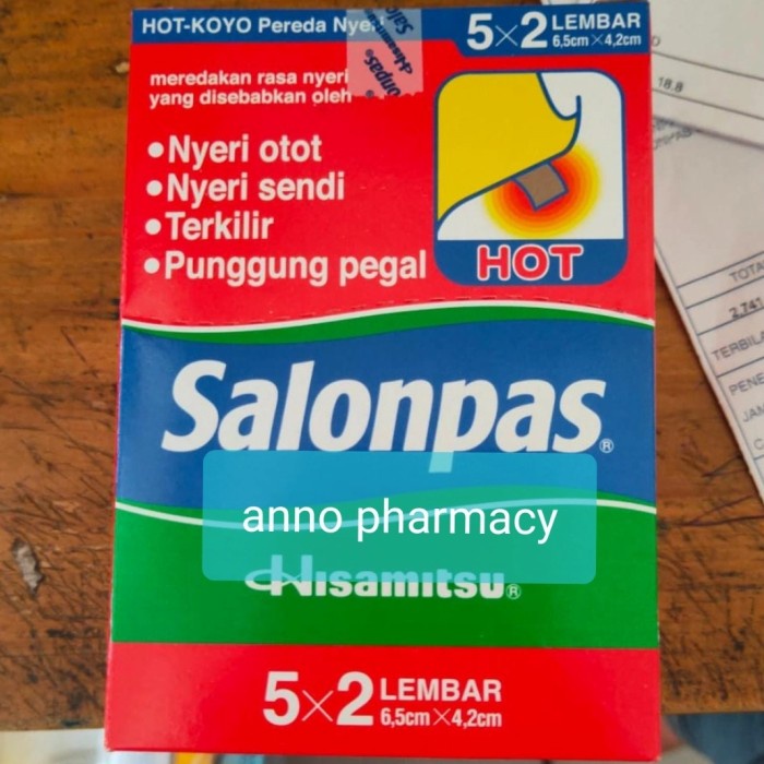 SALONPAS KOYO HOT HARGA BOX SALONPAS KOYO MERAH PANAS