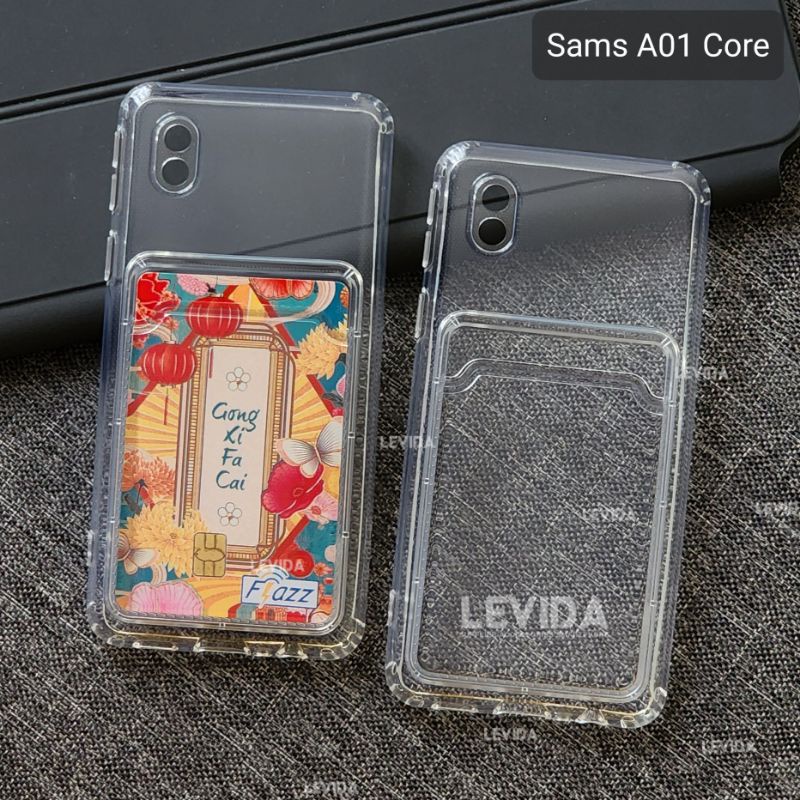 Samsung A01 Core Samsung A03 Core Card Case Bening Slot Kartu Case Samsung A01 Core Samsung A03 Core
