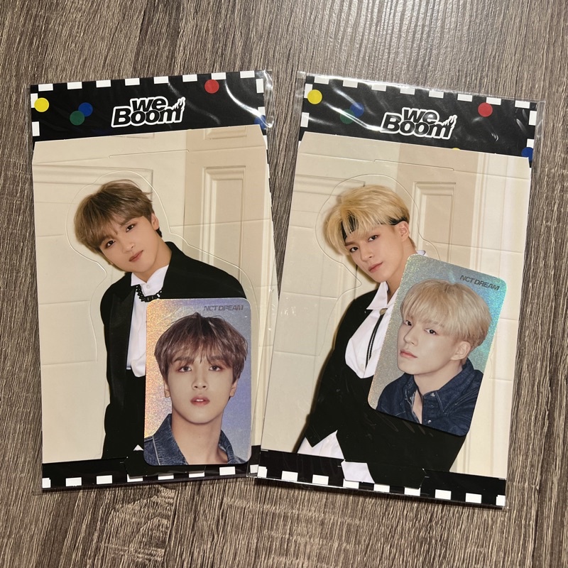 SEALED haechan jeno holo we boom nct dream md official photocard hologram