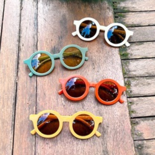 KACAMATA ANAK ANAK BULAT ROUND KIDS SUNGLASSES