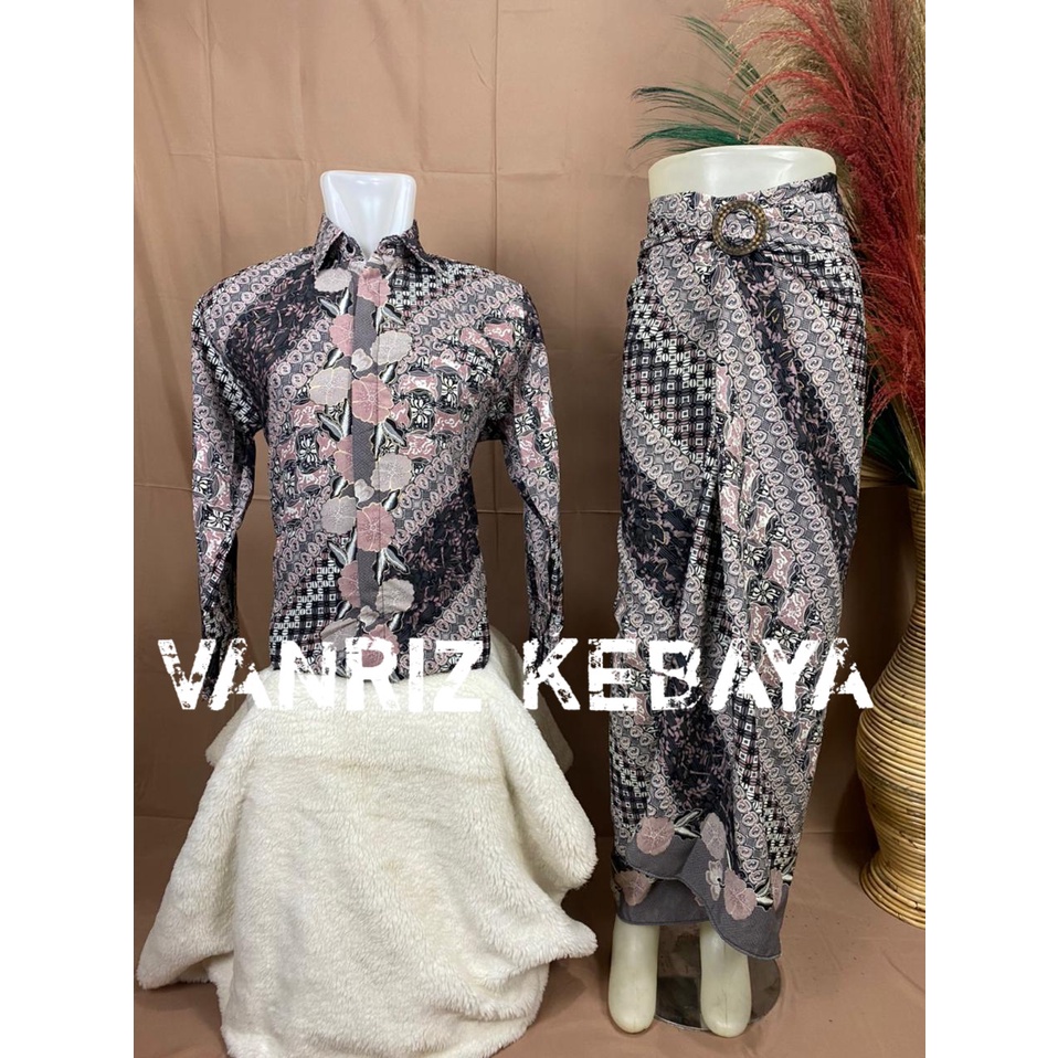 Vanriz Kebaya-Batik Panjang Couple Rok Lilit Free Ring