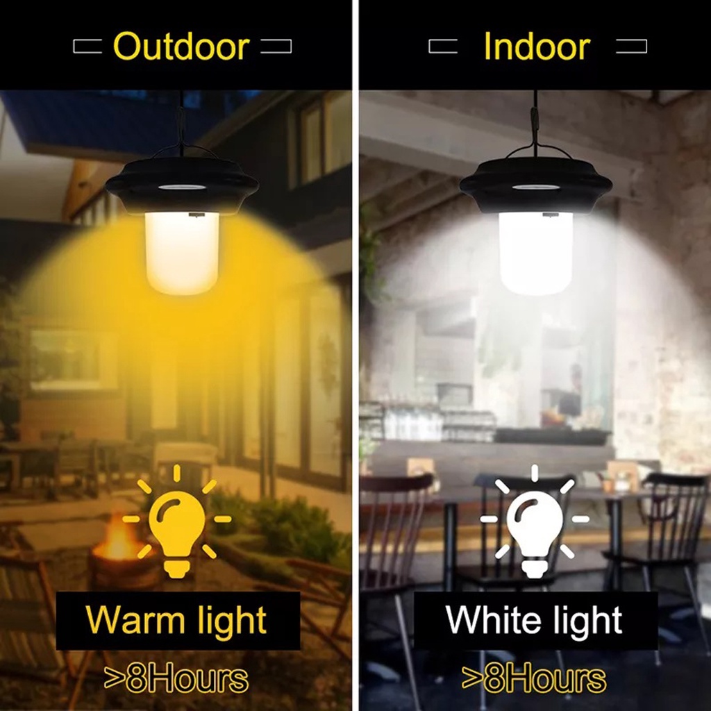 Solar Light / Led Light Cell / Lampu Surya / Lampu Gantung REAL 6W