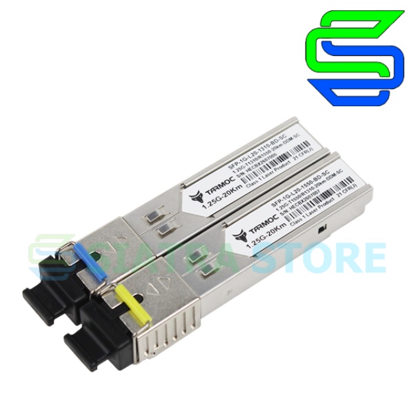 SFP 1G BIDI 20KM l Singlemode SC Mikrobits, Mikrotik, Cisco Compatible