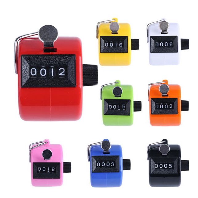 [BISA COD] Tasbih Manual Warna Warni Tasbih Counter Checker Warna Bahan Plastik ABS Dapat Box