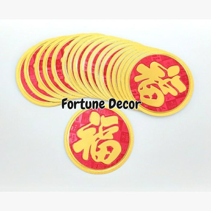 

Stiker Fu Timbul Hologram Bahan Kilap, Sticker Imlek Cod Dan Best Seller