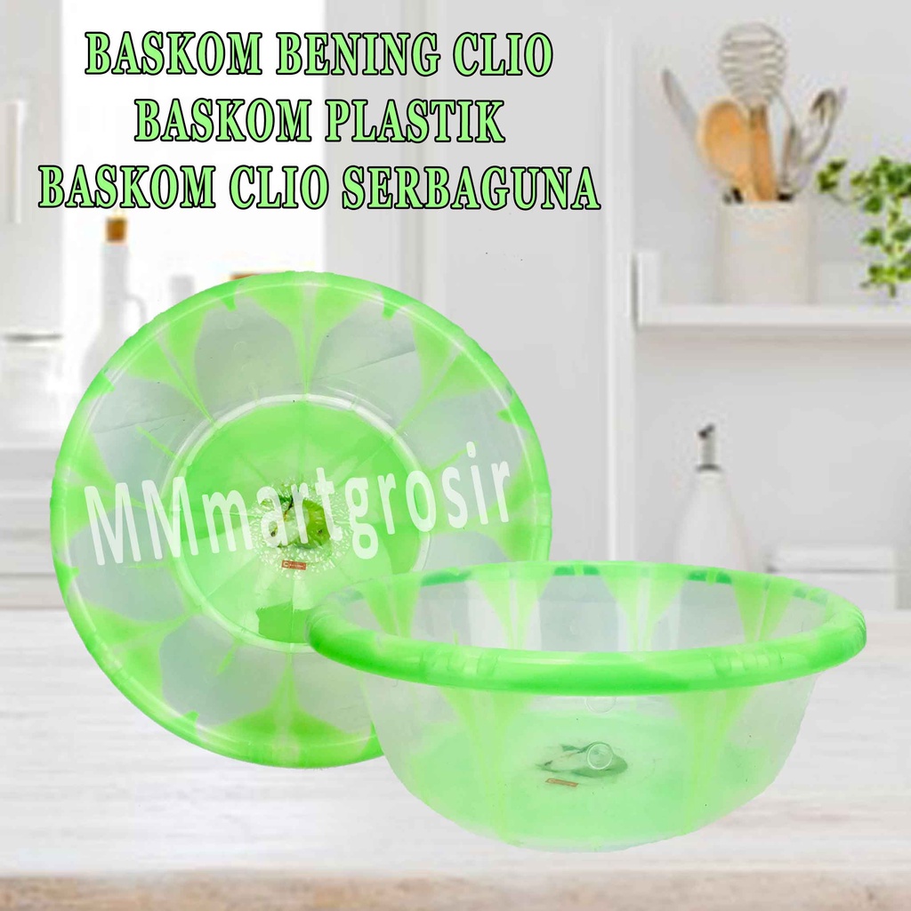 Baskom Bening Clio/ Baskom Plastik/ Baskom Clio Serbaguna