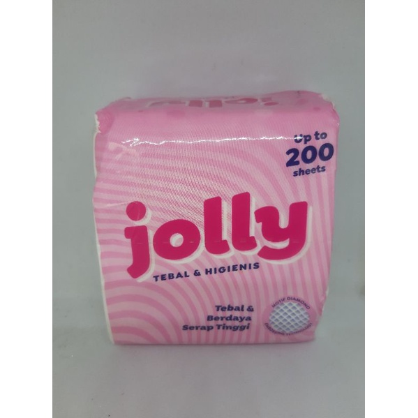 TISU JOLLY POP UP / TISU KULINER / JOLLY POP UP TISSUE 200 SHEETS