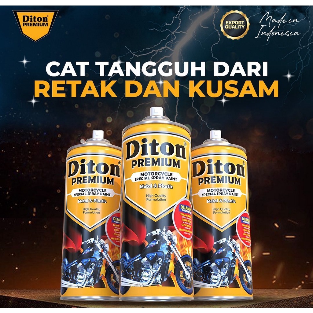 R2 ORI cat diton premium 400cc diton premium coklat doff electric blue deluxe blue biru doff sporty 