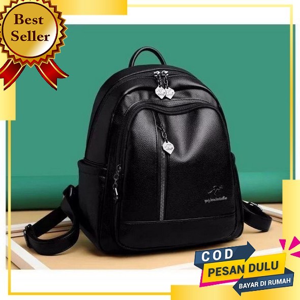 Backpack Mini Wanita Premium Murah Import Mcm  Ransel Wanita Korean Style Tas Gendong Wanita Import 