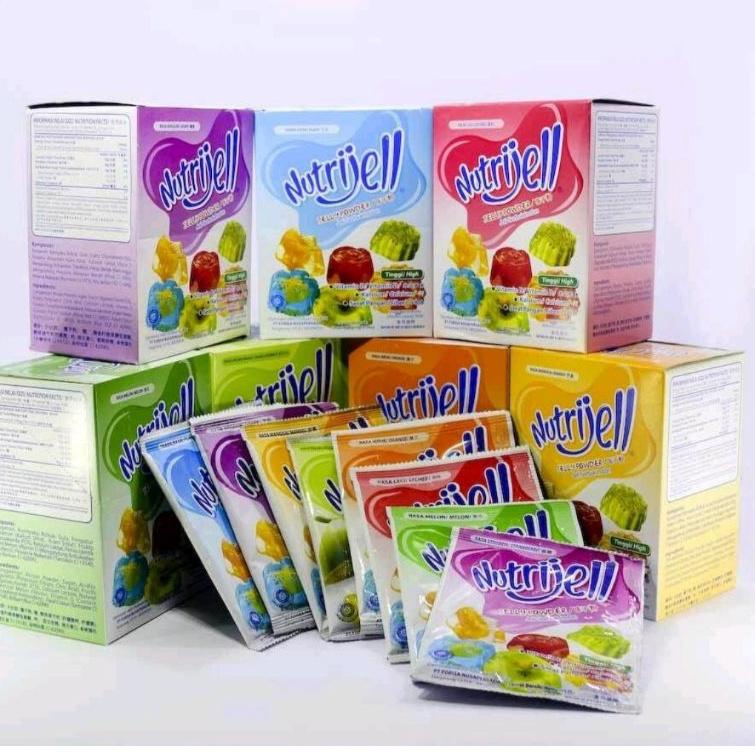 

TERKINI U872 Nutrijell buah 10gr 1 box isi 12 / Nutrijell coklat 20gr 1 pak isi 12 ず