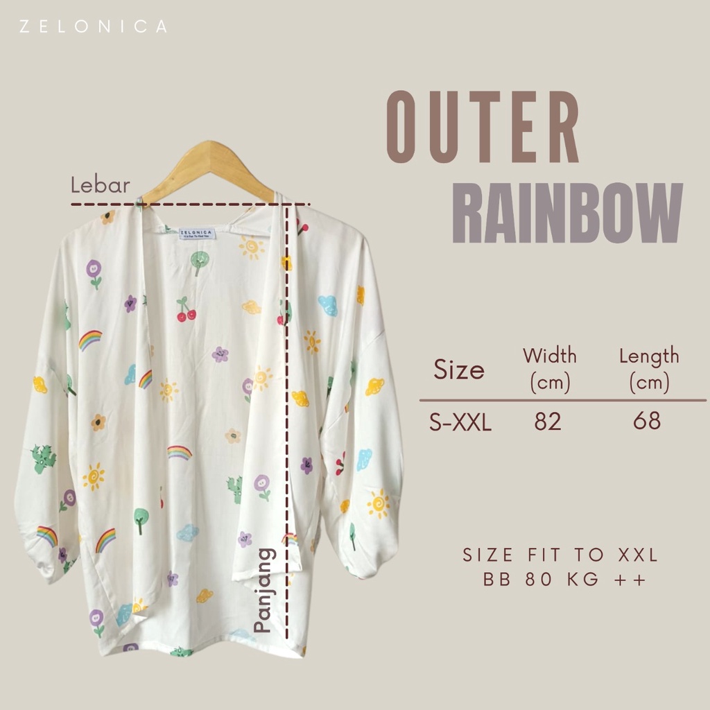 Zelonica Outer KIYOWO Rainbow