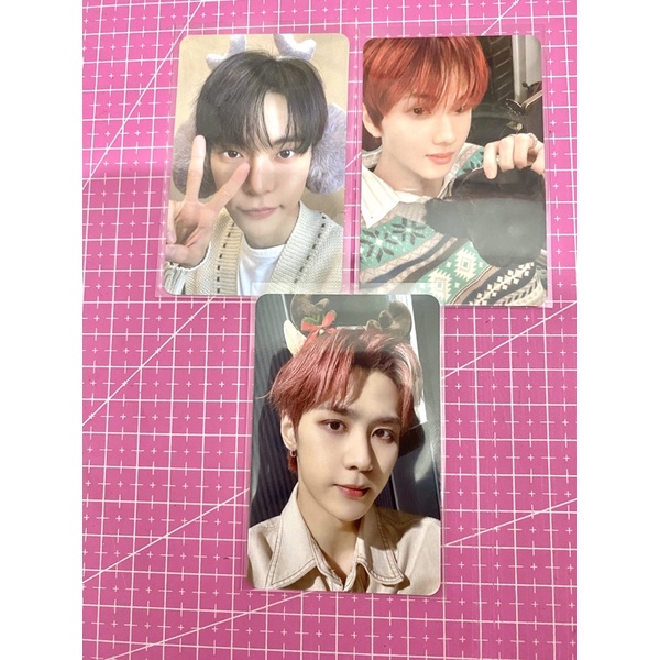 doyoung md pink christmast + jisung + kun