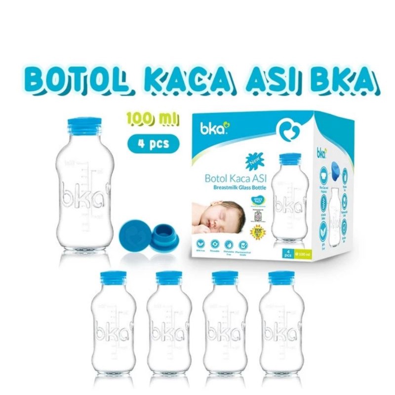 Botol Asi BKA - Botol Kaca Asi BKA BPA Free