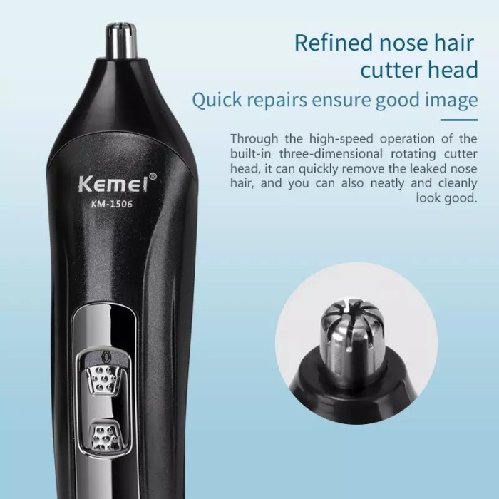 COD Alat Cukur Rambut Kemei KM-1506 Hair Clipper Professional 3 in 1 Kemei km-1506