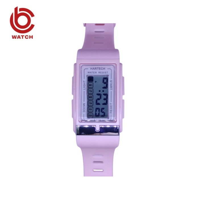 Flash Sale Hartech Tangan Digital Lcd Dan Jam Wanita 7120 Original Pria Terbaru