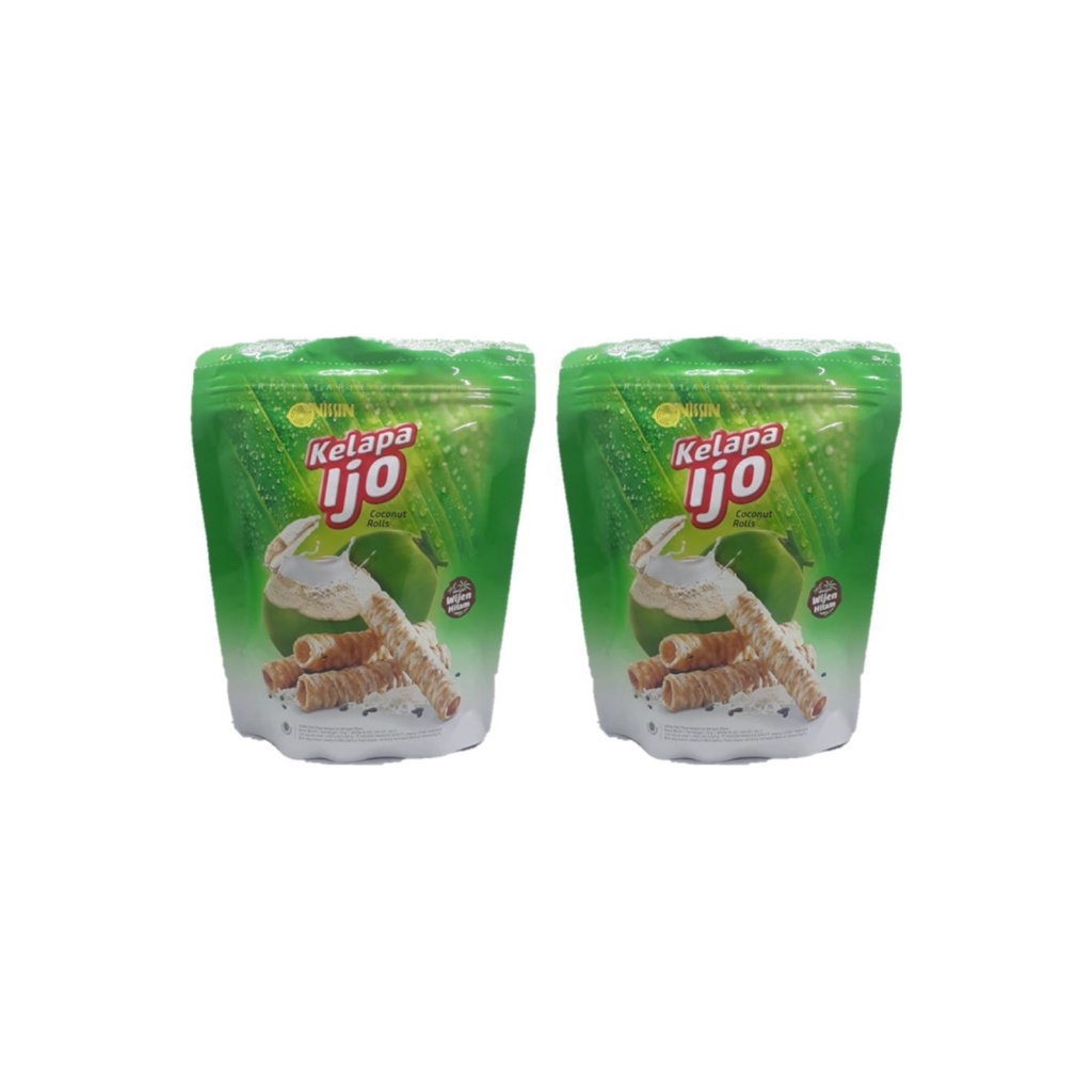 

Nissin Wafer Kelapa Ijo Rolls 2 x 70 gr