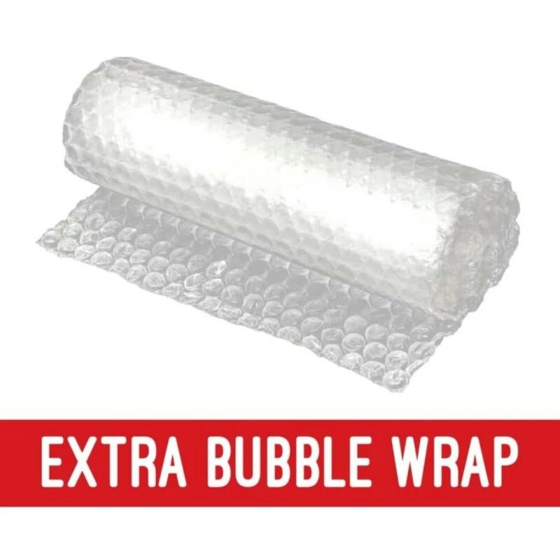 

bubble wrap tambahan packing