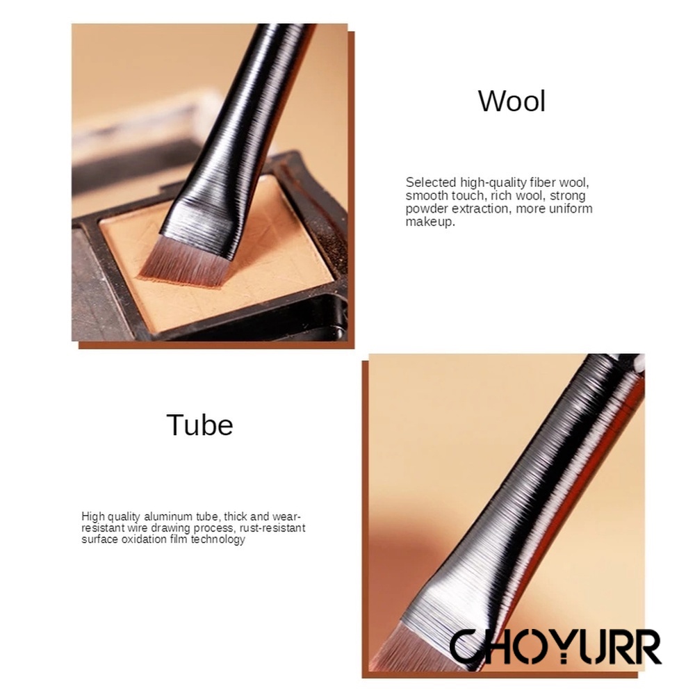 【COD】Ultra Thin Knife Edge Fine Eyeliner Brush Eyebrow Kuasn Alis Hitam Eyeliner Pen Eyebrow Brush Untuk Alat Makeup Kecantikan Brushes Makeup Eye Tools-CH