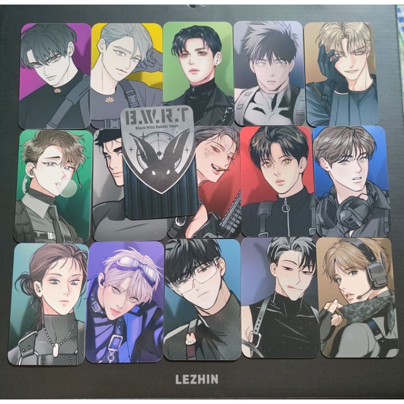 Lezhin Season Greeting 2023 Photocard Set