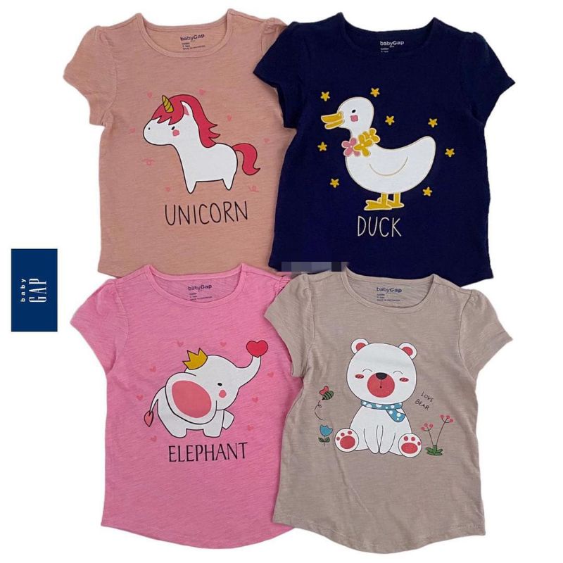 Kaos Anak Perempuan Katalog 2 Size 1-5 thn (Pilih Motif) cmttt