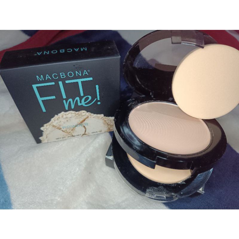 Medan cod Bedak PADAT + BASAH MACBONA ( Foundation  ) Macbona  fit me / Bedak Padat Basah Murah / Fo