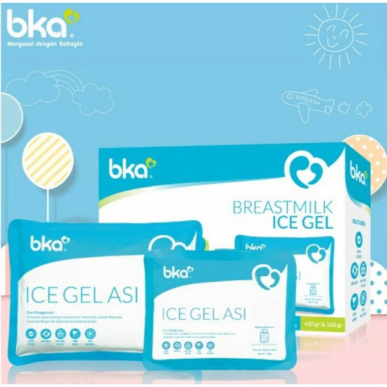 BKA Ice Gel Office Pack 2pcs 160g dan 420g | Pendingin Cooler Bag