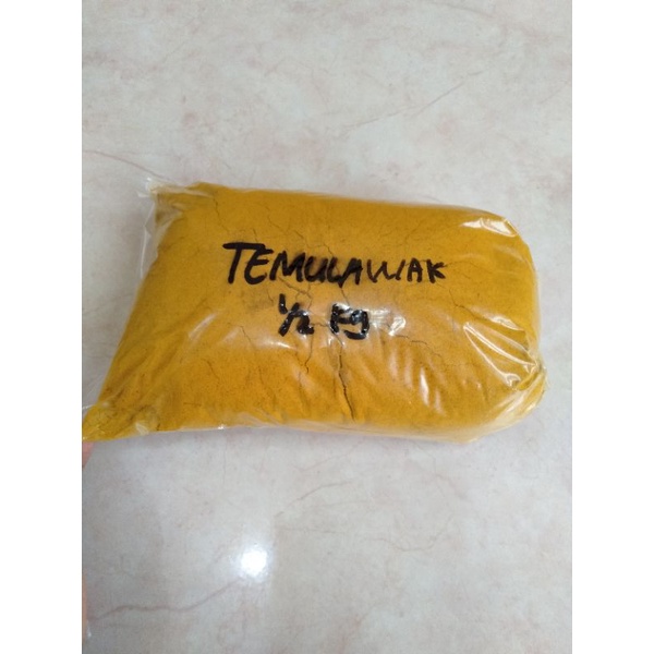 

temulawak bubuk/tempung 500gr asli tanpa campuran