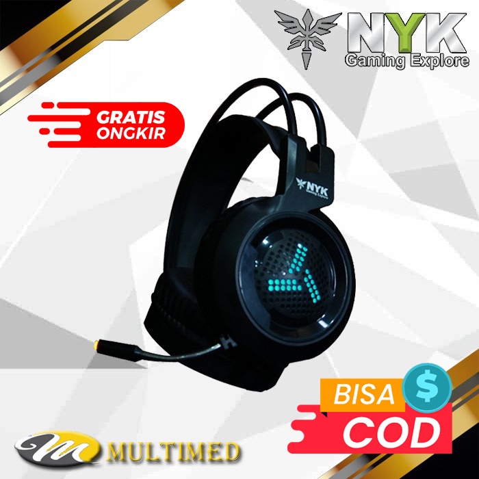 Headset Gaming Nyk Hs-N07 / HS N07 / HSN 07 ORIGINAL