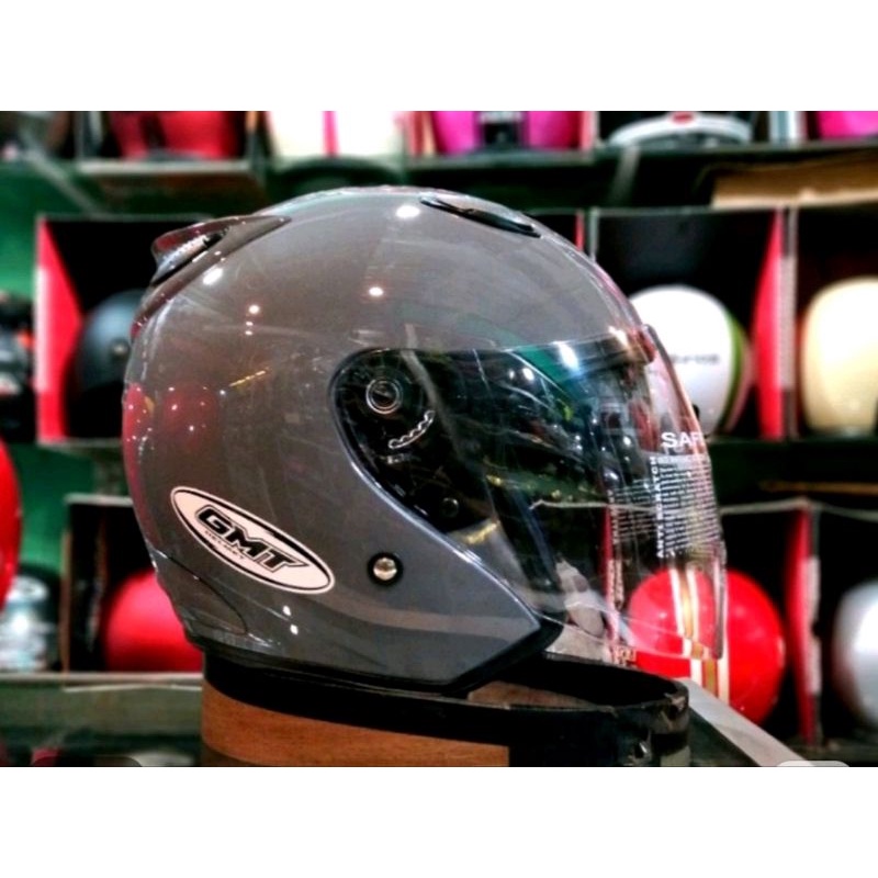 HELM SEPEDA MOTOR HELM HALF FACE GMT/HELM DOUBLE VISOR/HELM MOTOR SNI/HELM MURAH/HELM PRIA DEWASA/HELM PROMO ORIGINAL