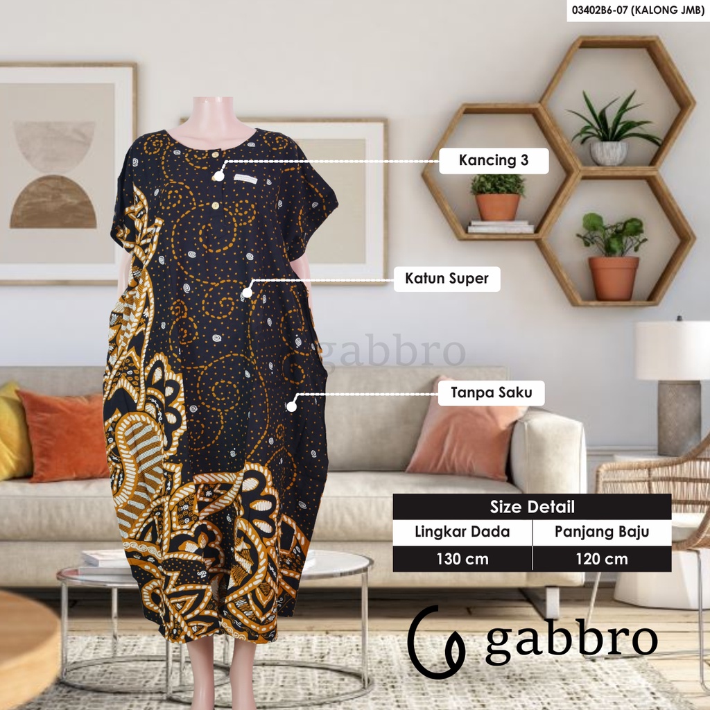 GABBRO | DASTER BATIK HAP [ASLI]