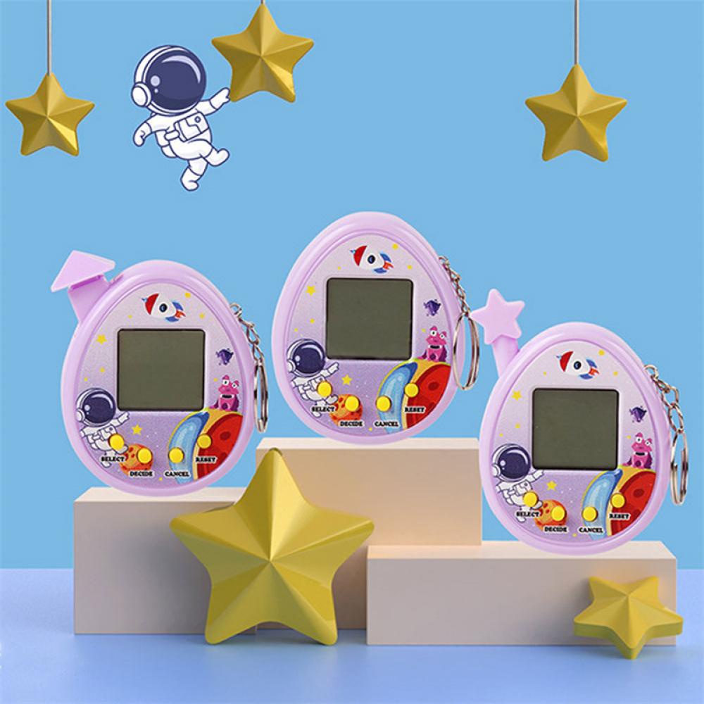 Timekey Kreatif Elektronik Pet Game Tamagotchi Mainan 168hewan Peliharaan Dalam Virtual Pet Elektronik Mainan Anak Mini Handheld Game D4T6